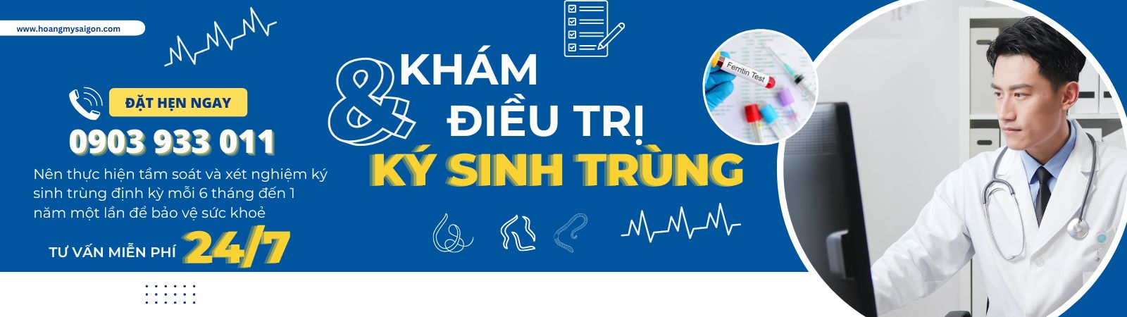 KHÁM VÀ ĐIỀU TRỊ KÝ SINH TRÙNG